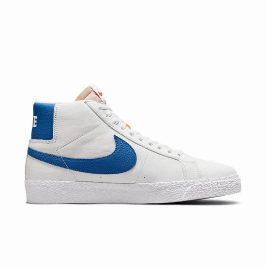 Nike SB Zoom Blazer Mid ISO White Varsity Royal White Shoes Vintage Nike Golf Shoes