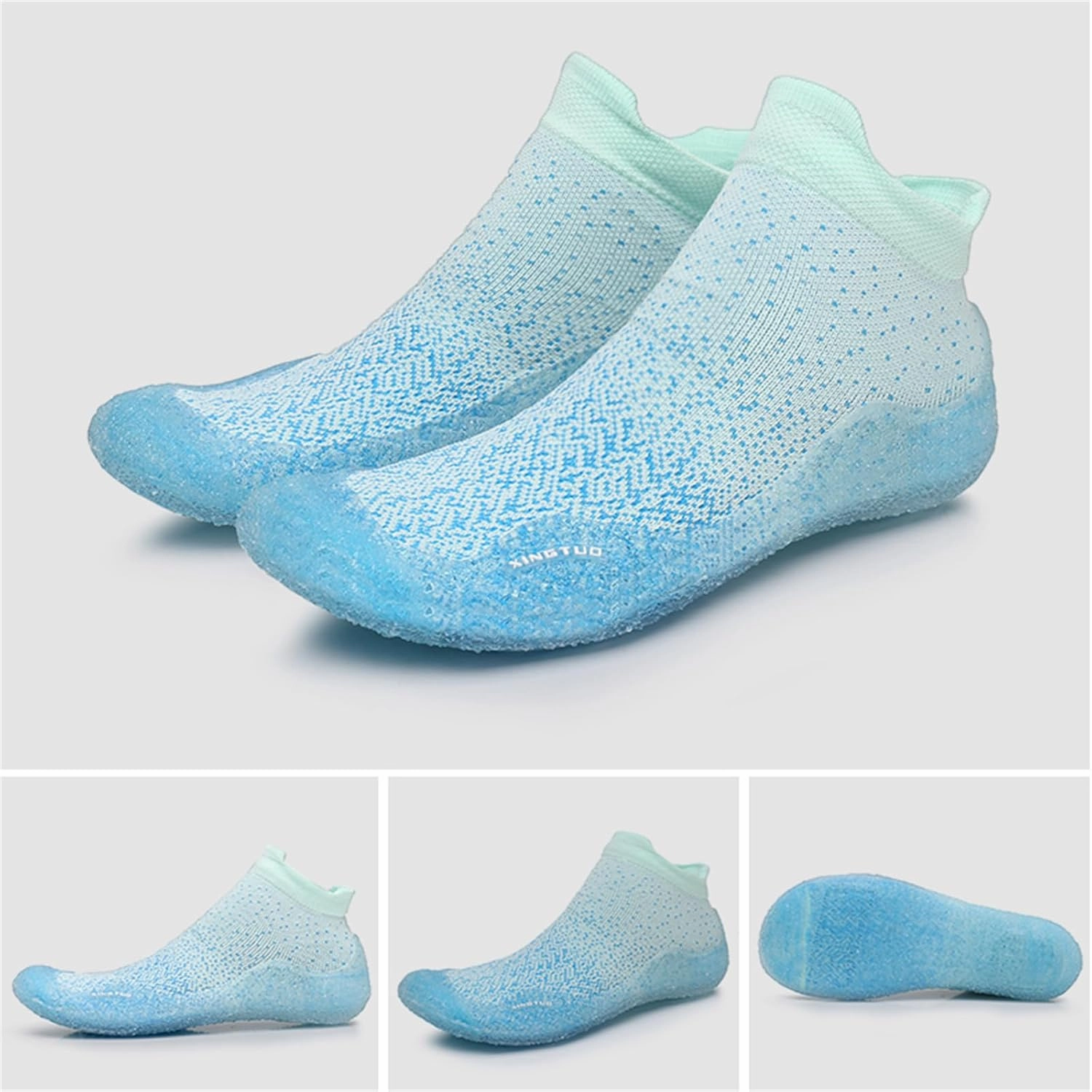 JiuQing Womens Barefoot Sock Shoes Beach Water Shoes Breathable Non-Slip Portable Indoor Fitness Yoga Socks Reebok Ros Workout Tr 2.0 Cross Trainer Shoes