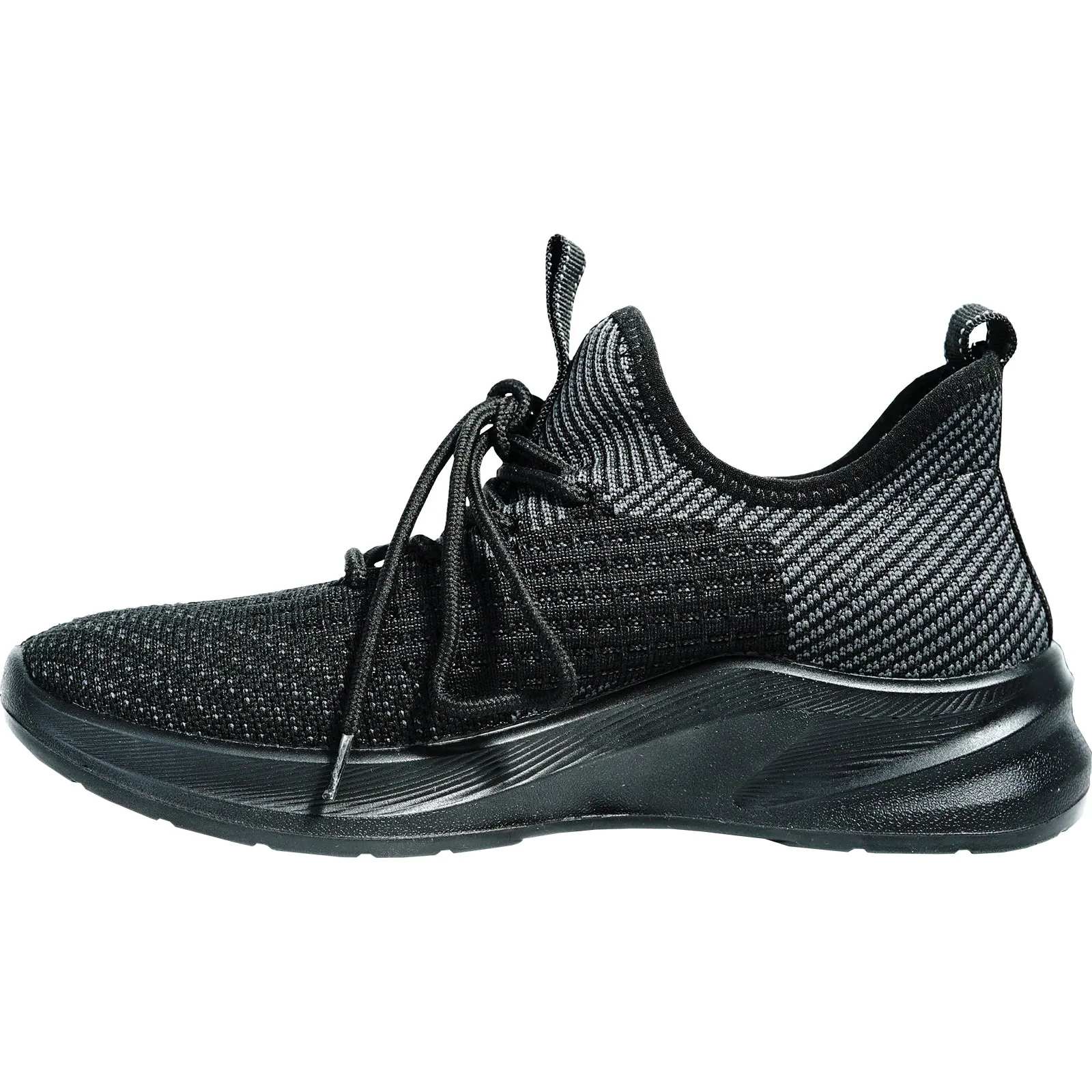 VANGELO Women Slip Resistant Shoe ARIA-5 Black  - Wide Width Available Best Anti Fatigue Work Boots