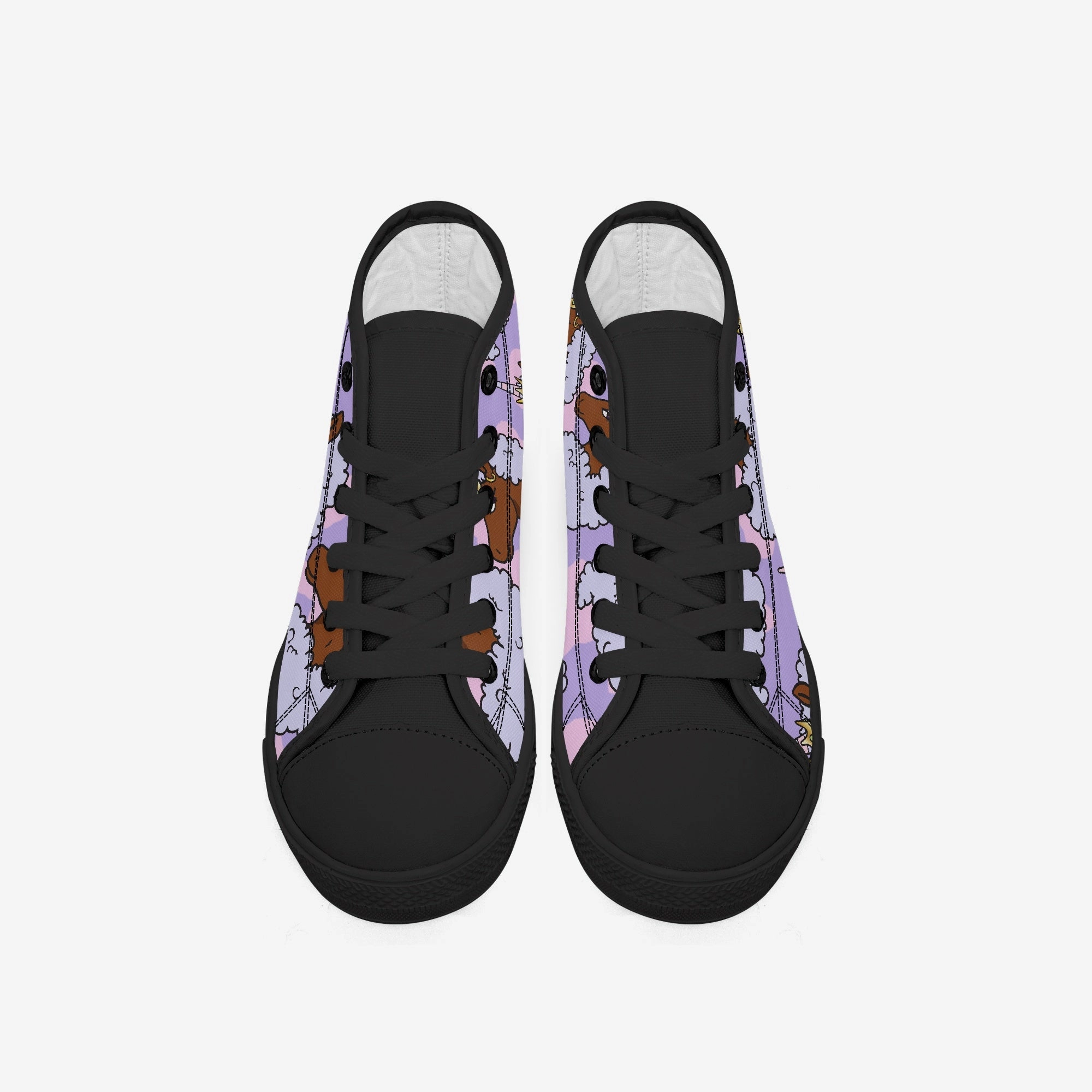 Afro Royals High-Top Canvas Shoes Mytheresa Snow Boots