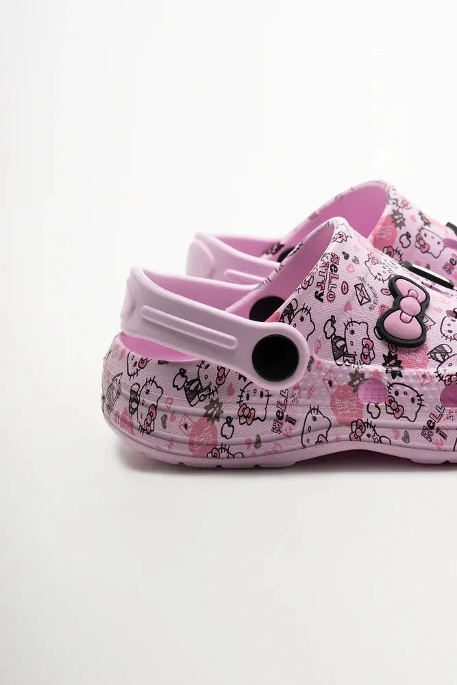 Hello Kitty Clogs Pink Box Clogs