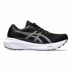 Women's Asics GEL-Kayano 30, Black/Sheet Rock, 5 D Wide Asics Japan Running Shoes