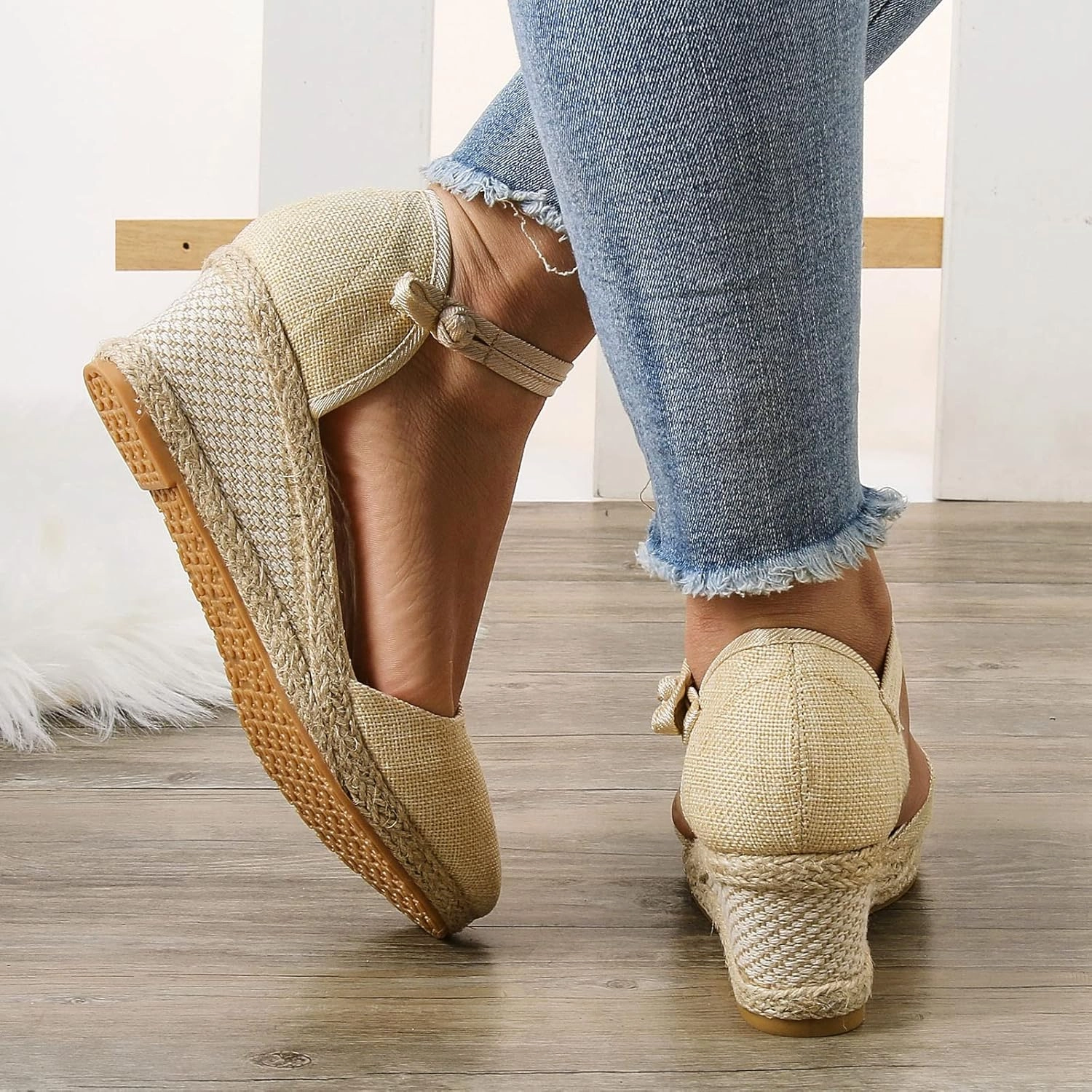 Flip Flops Png Sandals for Women Dressy Summer Casual Closed Toe Sandals Ankle Strap Closed Toe Espadrilles Wedges Comfortable Wide Width Dress Shoes