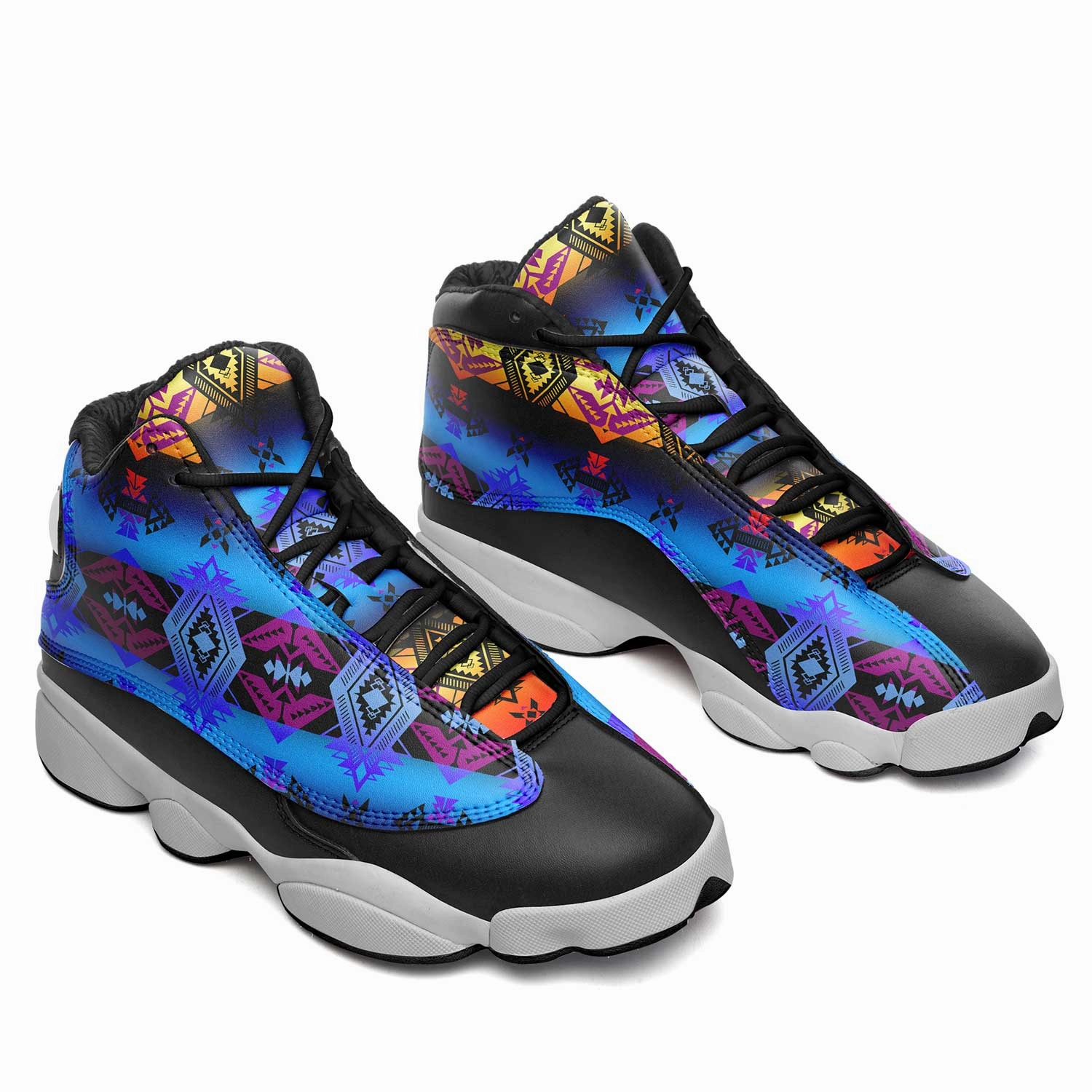 Sovereign Nation Sunset Isstsokini Jordan Zion 1 Basketball Shoes