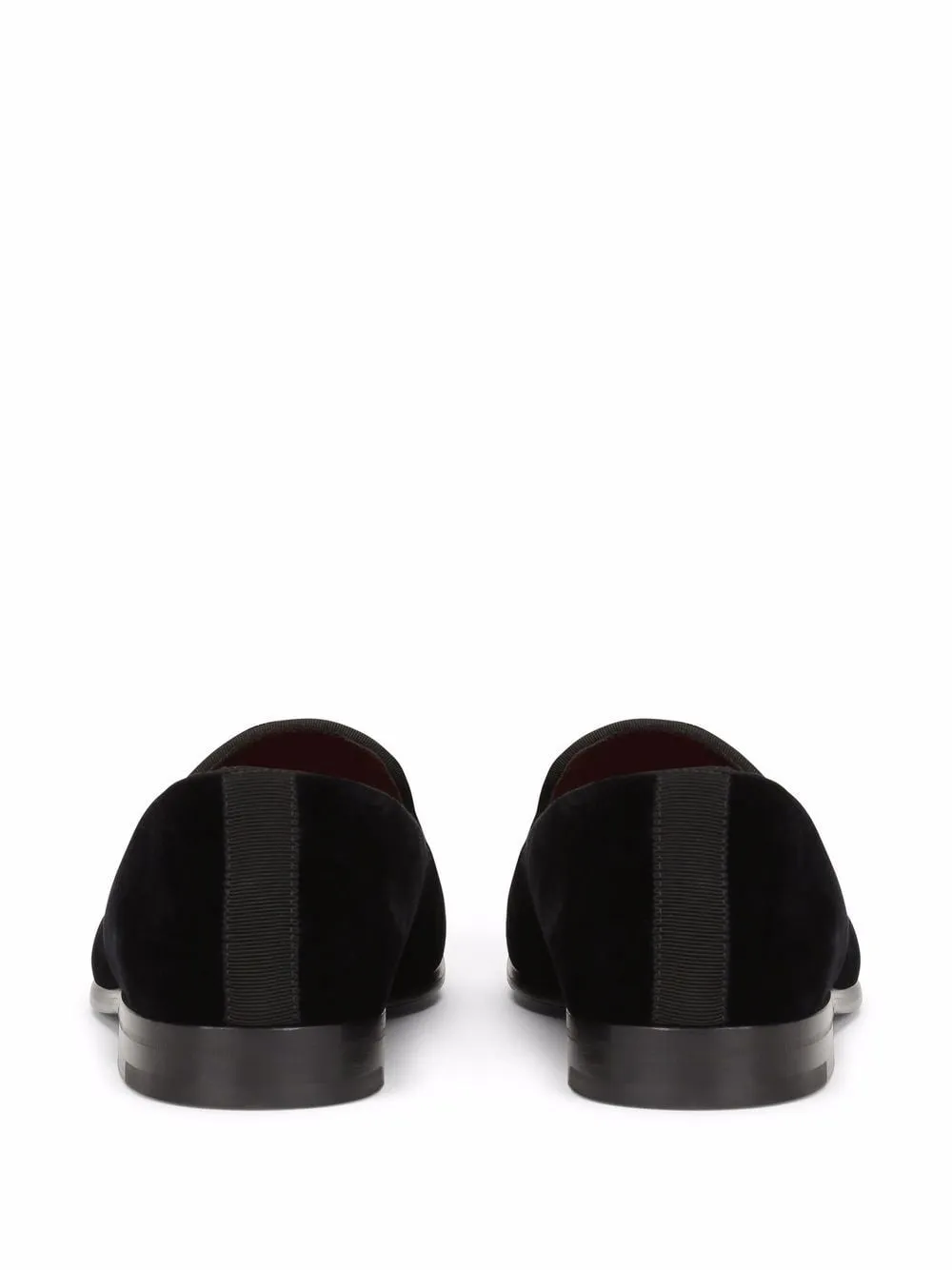 Slides With Cushion Dg-Plaque Velvet Slippers