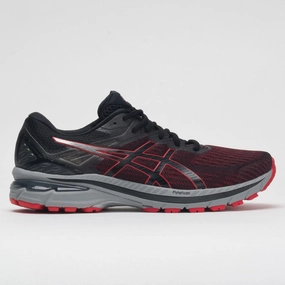 Asics Tiger Runner Sportstyle Shoes Men's Asics GT-2000 9, Black/Classic Red, 9.5 D Medium