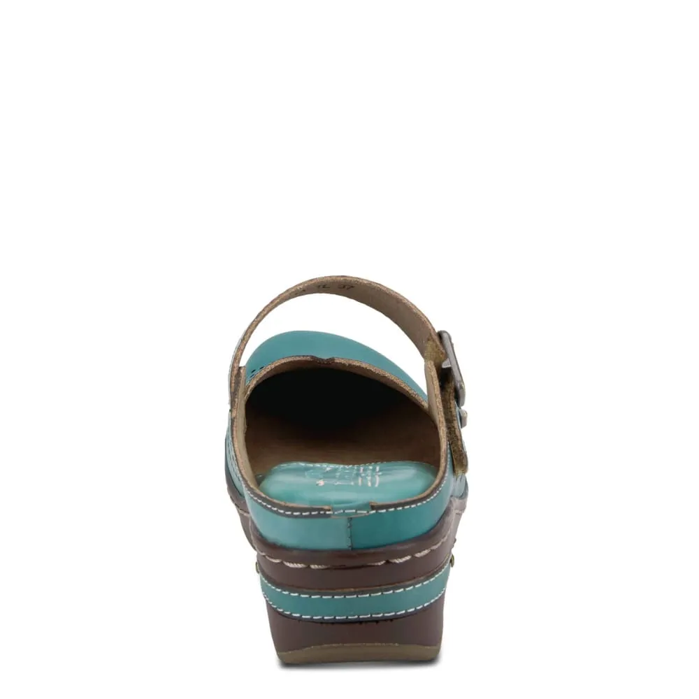 Spring Step Shoes L'Artiste Aneria Women's Clogs Wooden Soles For Clogs