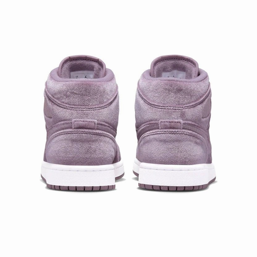 Air Jordan 1 Mid Wmns 'Purple Velvet' South Beach Nike Shoes