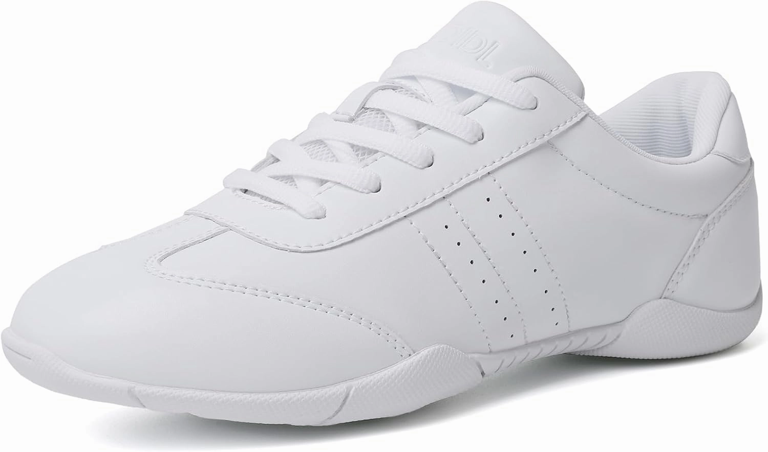 Core Training Shoes CADIDL Cheer Shoes for Women White Cheerleading Athletic Dance Shoes Girls Flats Tennis Walking Sneakers