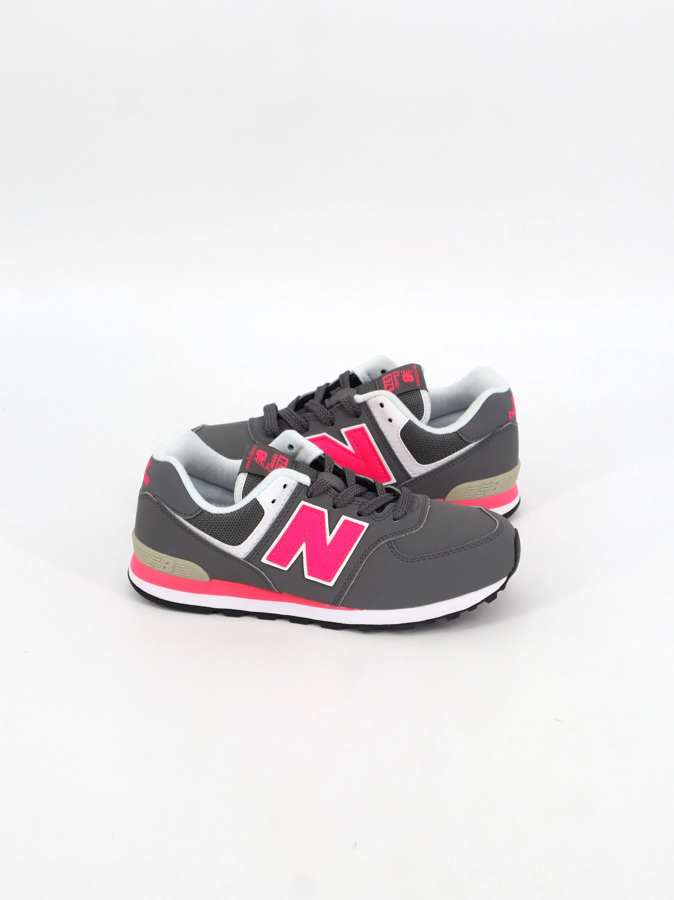 Kids Girl's Brand Logo Embroidered Sneakers,Grey Rod Laver Sneakers