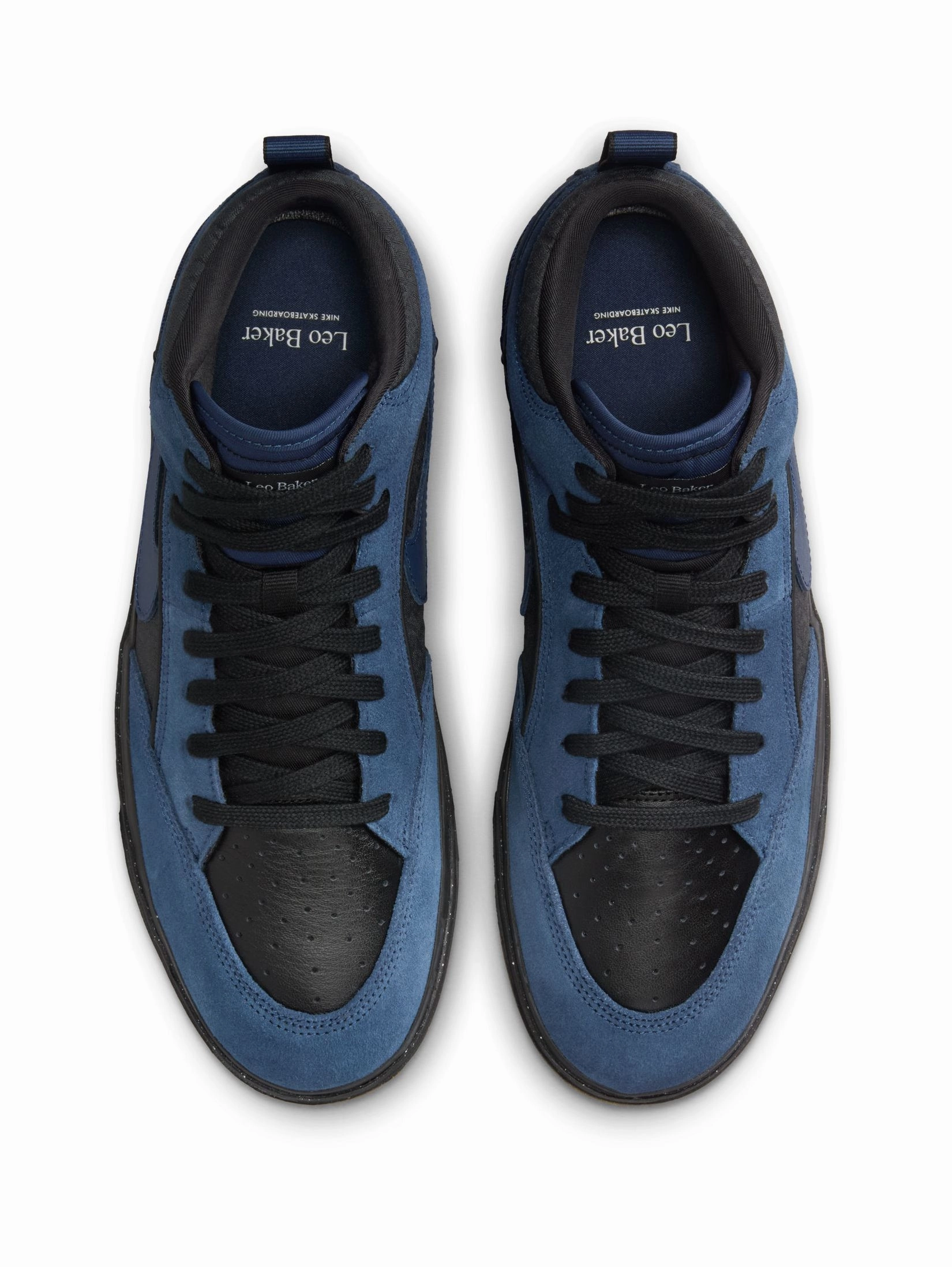 Original Nike Shoe Laces Nike SB React Leo - Navy / Black / Anthracite