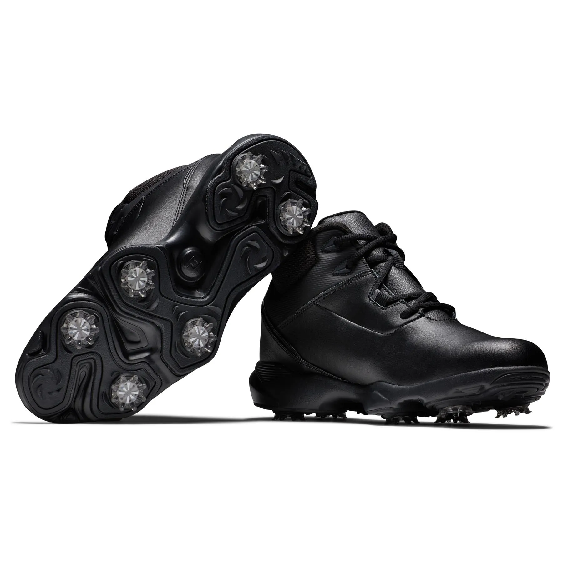 For Walking Spikeless Golf Stormwalker Waterproof Golf Rain Boots Black