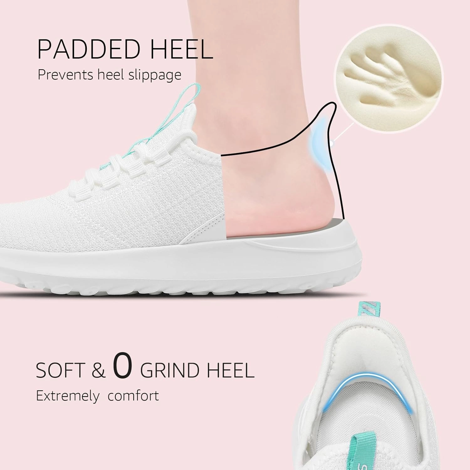 STQ Womens Slip On Sneakers Tennis Walking Orthopedic Shoes Breathable Athletic Gym Workout Cross Training Sneakers Indoor Baseball Training Shoes