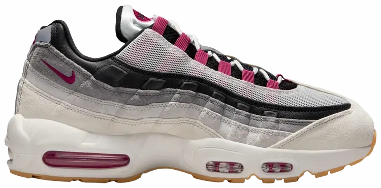 Nike SB - SB Air Max 95 (Summit White/Cactus Flower) Denim Nike Shoes