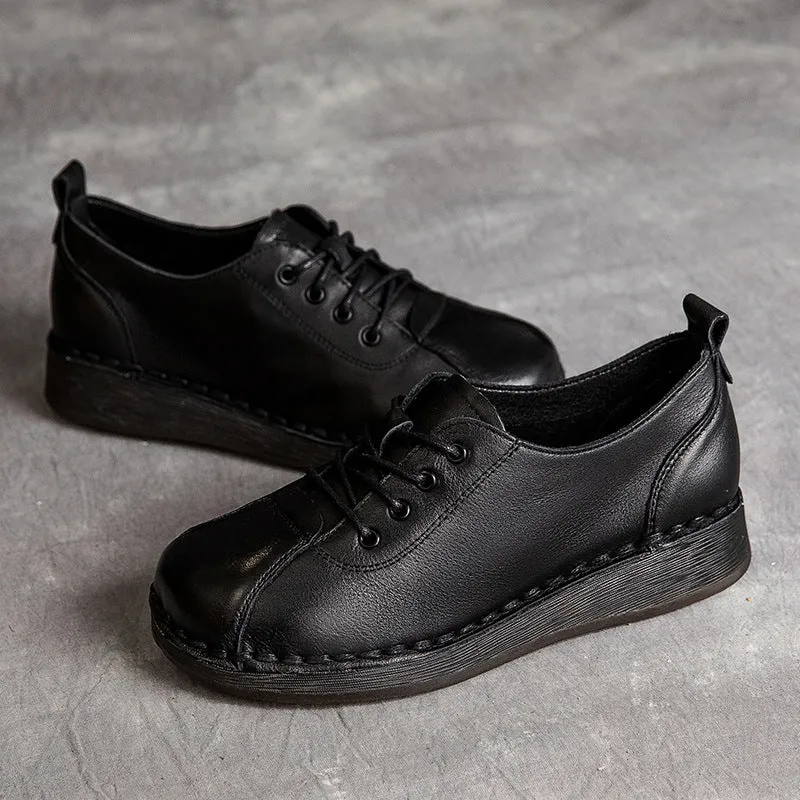 Best Steel Toe Pull On Work Boots Women Retro Leather Soft Wedge Casual Work Shoes