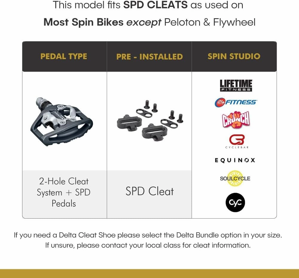 Best Gravel Cycling Shoes Tommaso Pista 100 SPD & Peloton Shoes for Women—Ready to Ride with Peloton Delta Cleat or SPD Cleats for Road Bicycles & Various Indoor Bikes—Explore Vareity Cycling Shoes & Bike Accessories