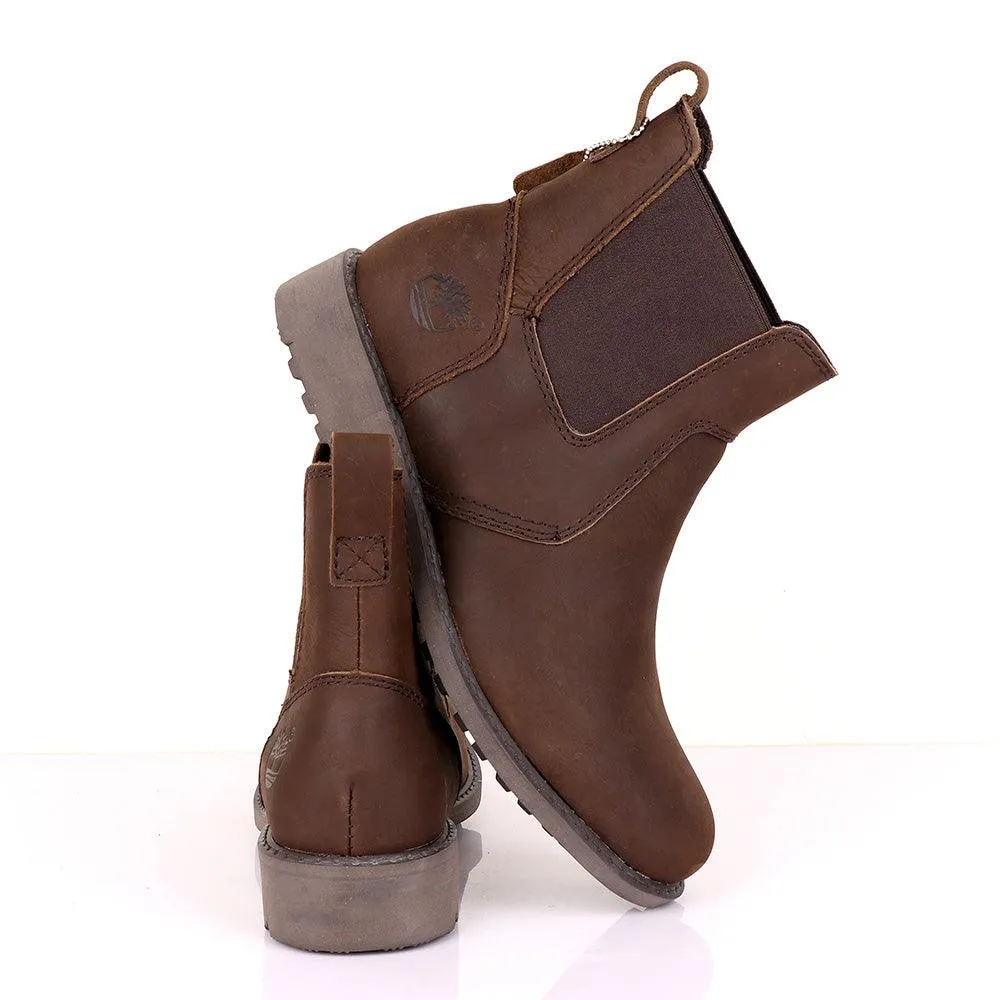 Designer Ankle Boots Timberland Mens Chelsea Coffee Boots