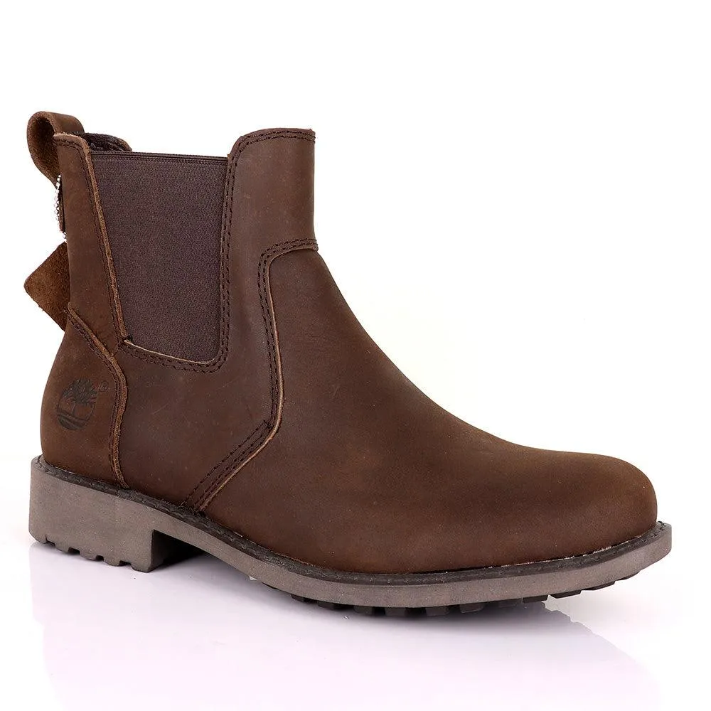 Timberland Mens Chelsea Coffee Boots West Boots