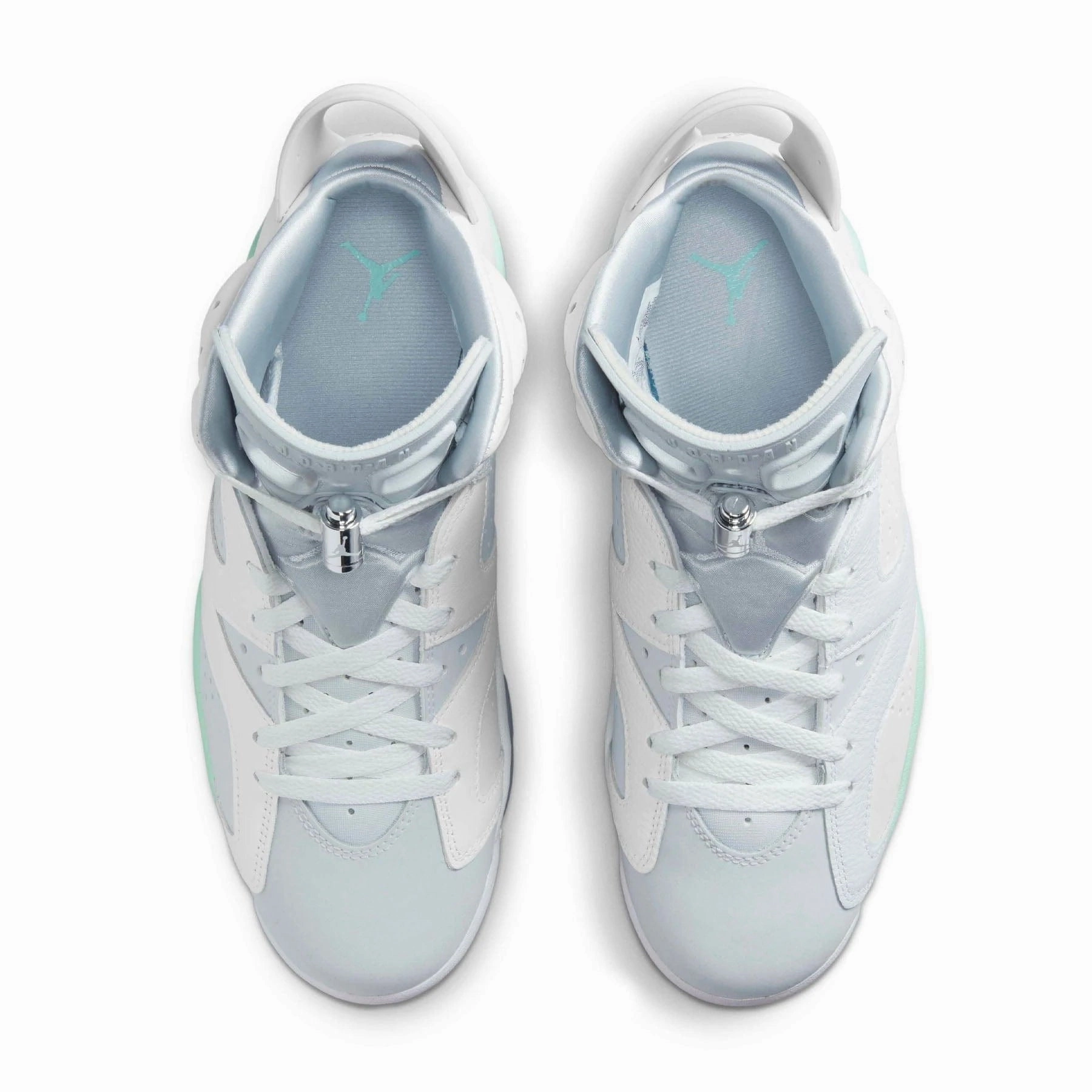 Air Jordan 6 Retro WMNS 'Mint Foam' Self Lacing Shoes Nike Back To The Future