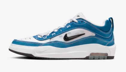 Nike SB Air Max Ishod Shoe - Star Blue/Black/White/Soft Pink Slip On Shoes Nike