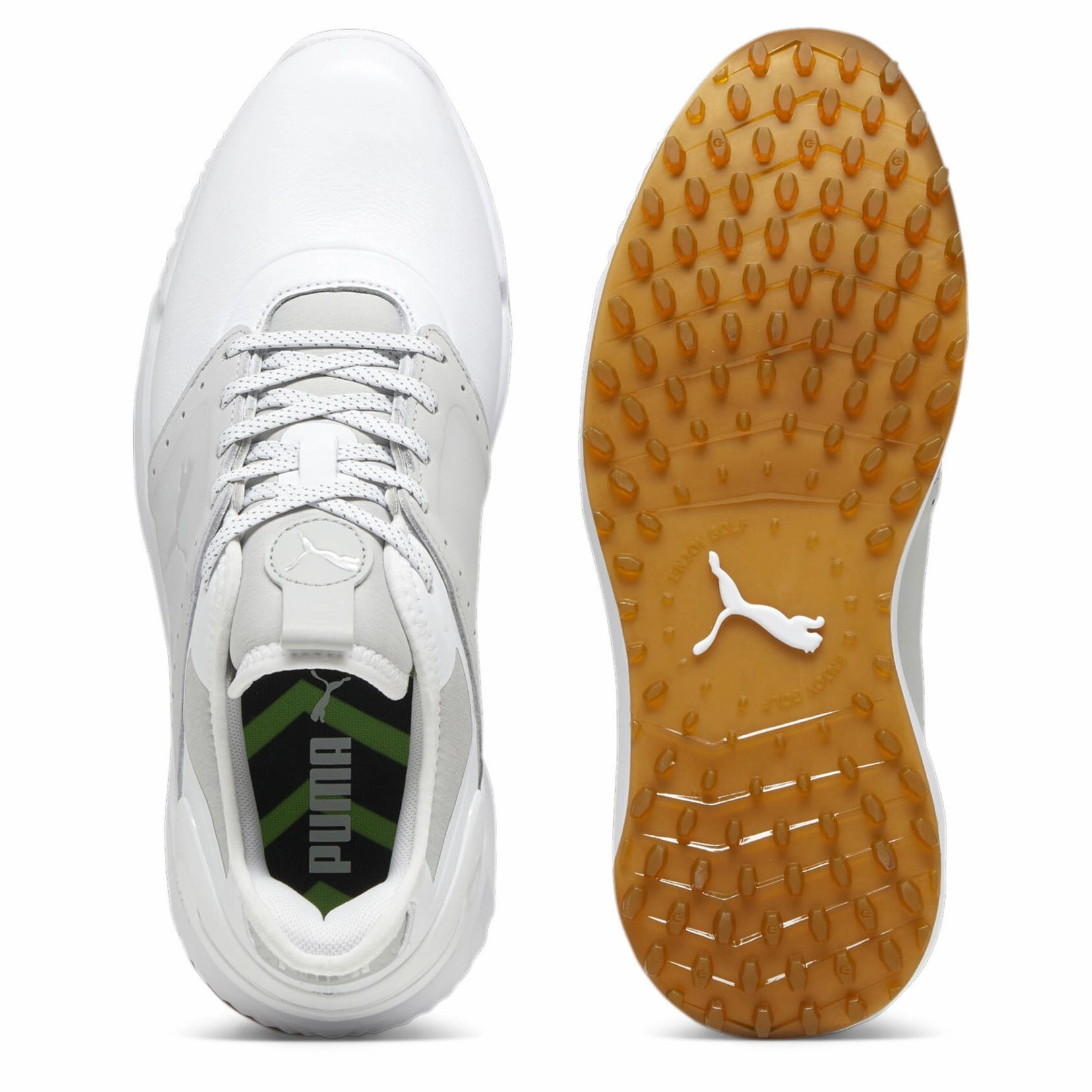 Puma Bow Shoe Puma Ignite Elevate Crafted Golf Shoes - Puma White/ Ash Grey