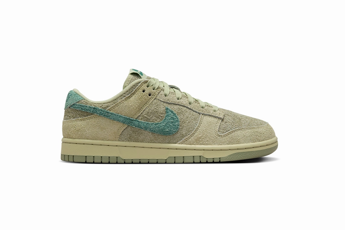 Light Nike Tennis Shoes Nike Dunk Low (W)- "Olive Aura" Bicoastal-Oil Green