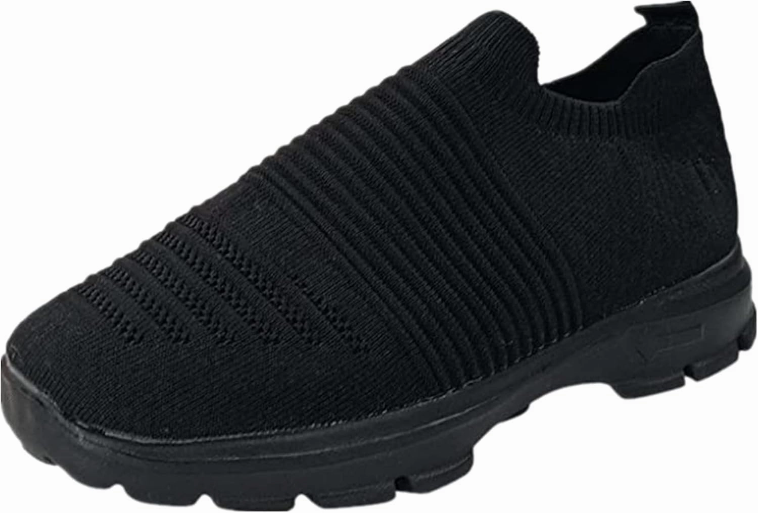 Lausiuoe Sneakers For Women Walking Shoes Comfortable Fashion Lightweight Casual Mesh Slip On Sneakers for Running Gym Slip On Shoes Suede