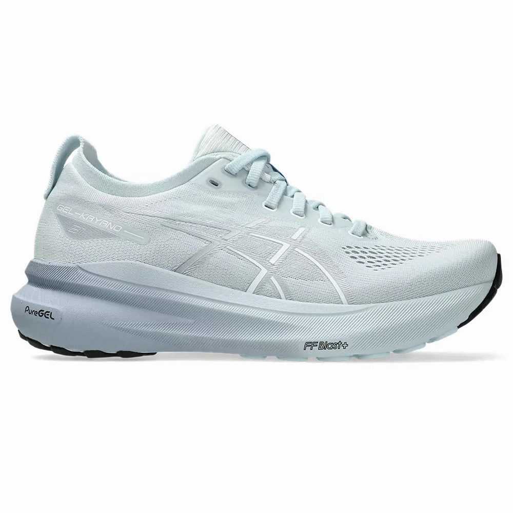 Women's Asics Gel-Kayano 31, Cool Grey/Pure Silver, 11 B Medium Asics Volleyball Shoes High Tops
