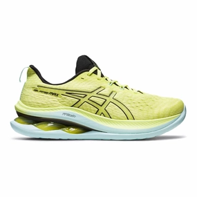 Asics Hypersprint 8 Track & Field Shoe Men's Asics Gel-Kinsei Max, Glow Yellow/Black, 7 D Medium