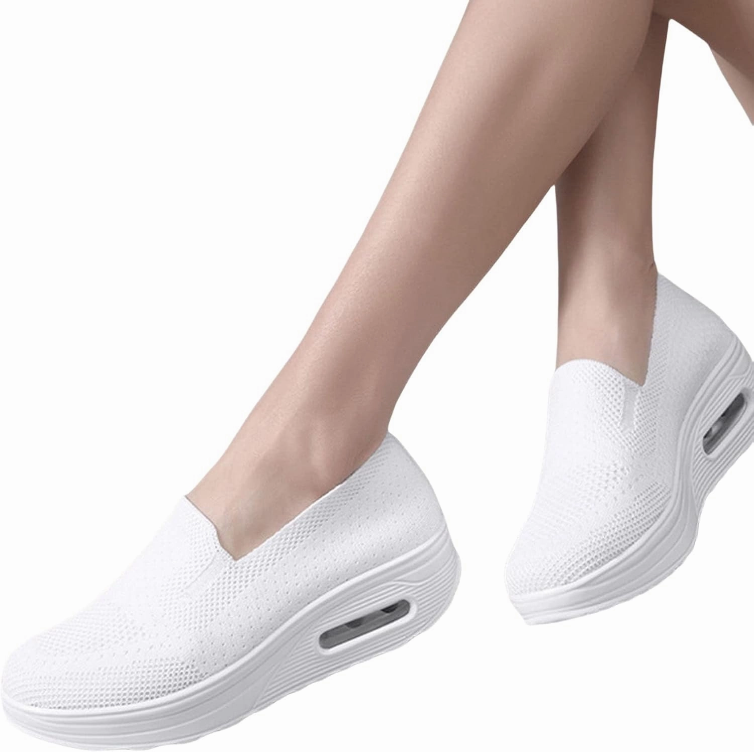 Women's Orthopedic Sneakers Diabetic Casual Walking Wide Shoes Air Cushion Slip on Shoe Breathable Jogging Running Tennis Shoes Mesh Arch Support Lightweight Soft Sneakers Dallas Cowboys Tennis Shoes