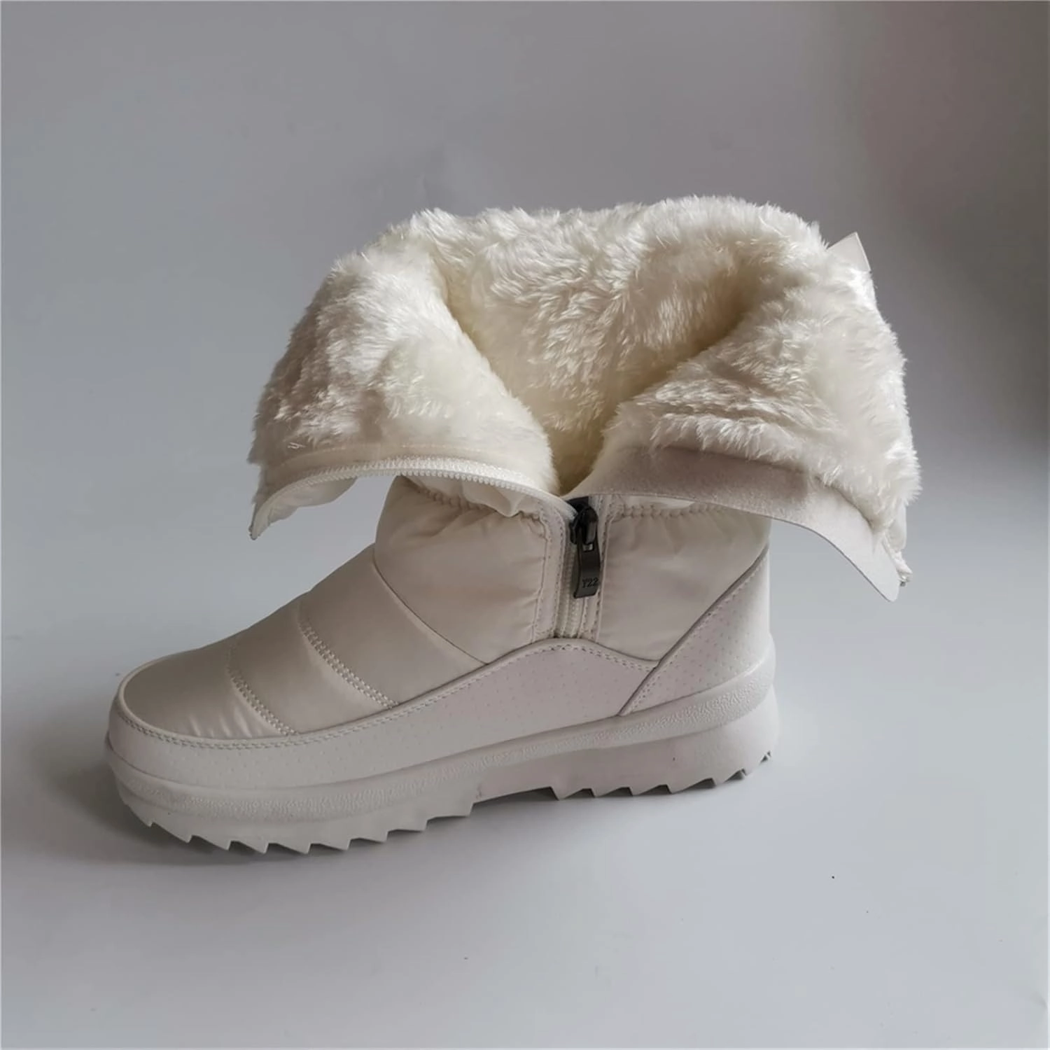 Best Badminton Shoes For Intermediate Players Womens Boots Flat shoes, plush snow boots, women's winter shoes, round head, small and medium leg boots, thermal insulation