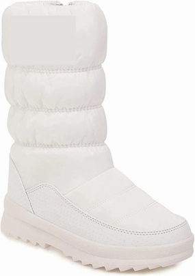 Badminton Shoes Below 1000 Womens Boots Flat shoes, plush snow boots, women's winter shoes, round head, small and medium leg boots, thermal insulation