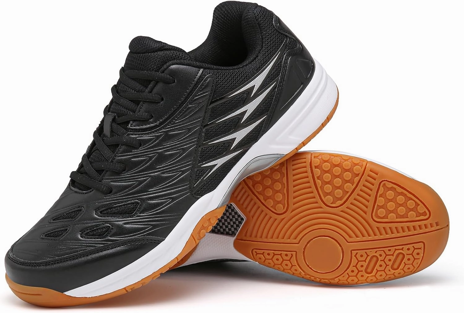 Badminton Training Shoes Lightweight Tennis and Pickleball Court Shoes - Versatile Indoor/Outdoor Sneakers for Badminton with Arch Support for Enhanced Comfort and Performance