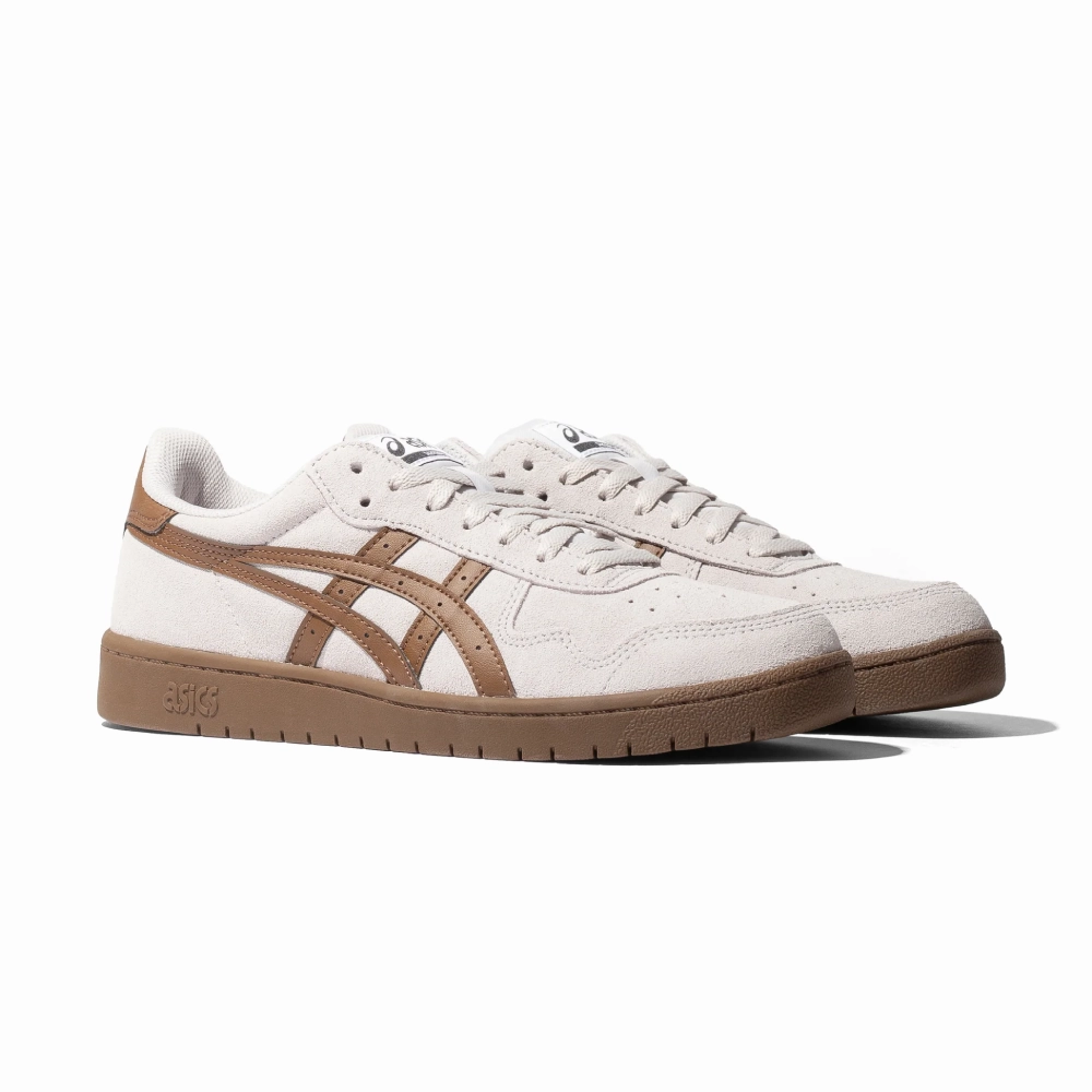 Asics  Japan Pro Shoes Cloud Grey/Brown Storm Asics Shoes Uk Sale