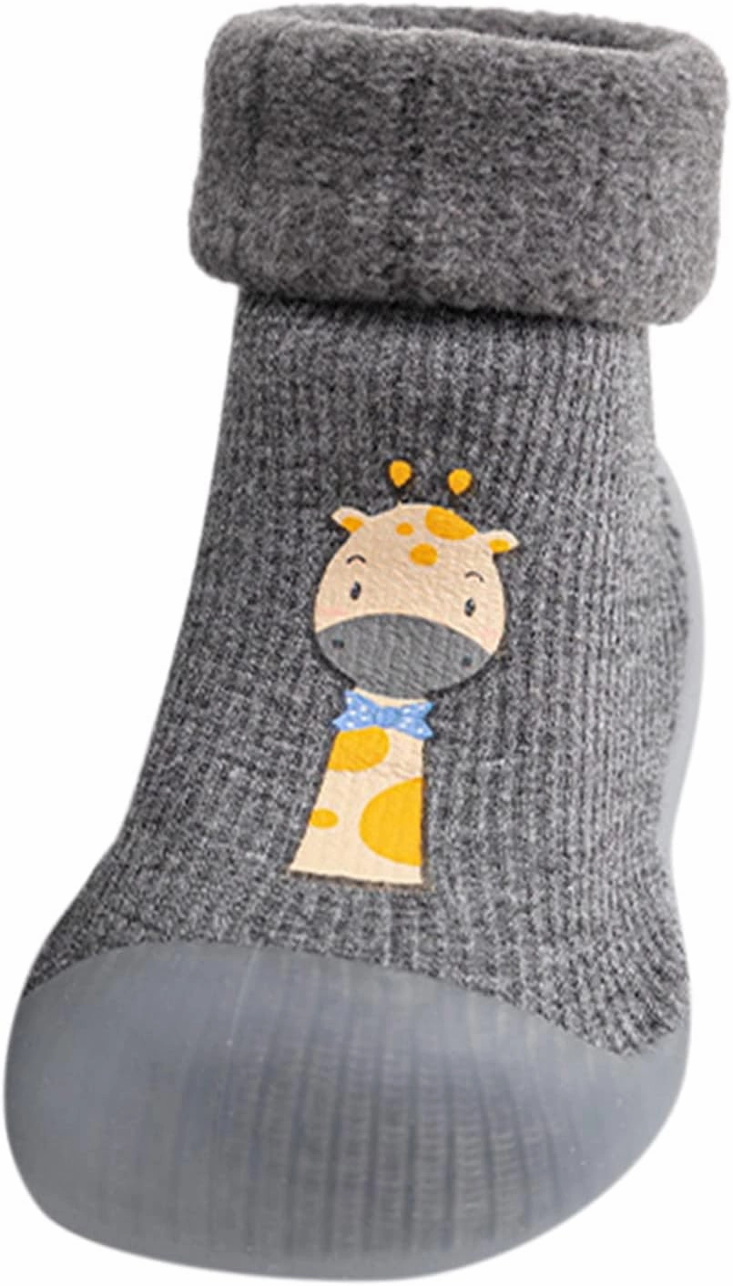 Shoes for Toddler Boy Rubber Boys Girls Sole Toddler Knit Soft Warm Baby Stocking Shoes Sneakers for Baby Boys Elastico Soccer Cleats