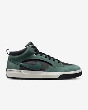 University Of Arizona Nike Shoes Nike SB React Leo - (Black/Vintage Green)