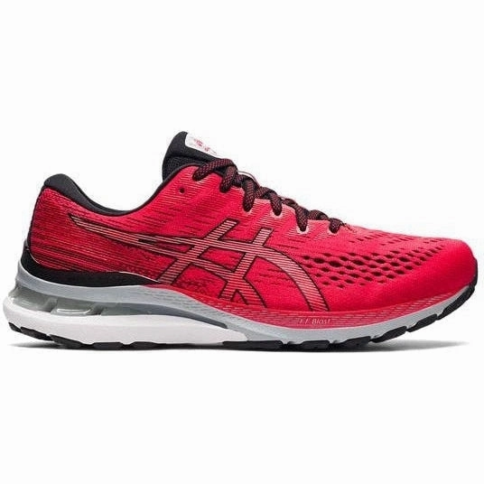 Men's Asics GEL-Kayano 28, Electric Red/Black, 11.5 D Medium Asics Lite Shoes