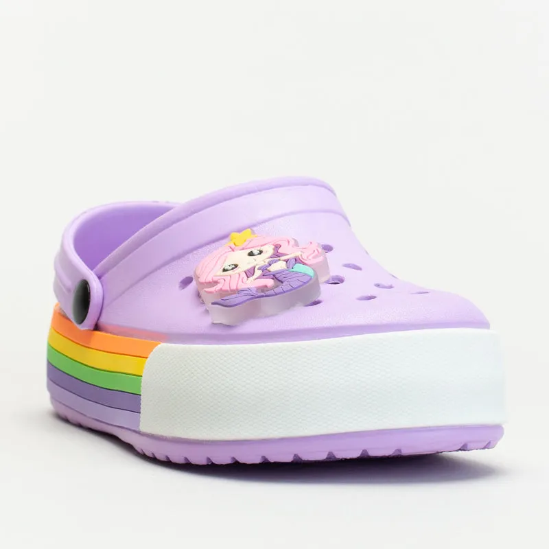 Clogs Aus Holz Rainbow Light Up Clog