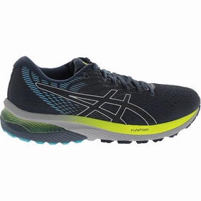 Men's Asics Gel-Cumulus 22, French Blue/Black, 12 D Medium Volleyball Asics Shoes Women