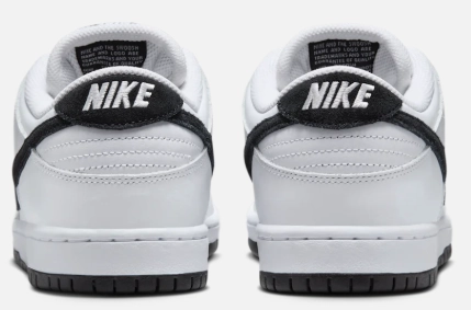 Nike SB - Dunk Low Pro Shoes | White Black White Nike By You Basketball Shoes
