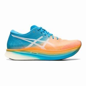 Asic Shoes Gel X Men's Asics Metaspeed Sky, Orange Pop/Island Blue, 9.5 D Medium