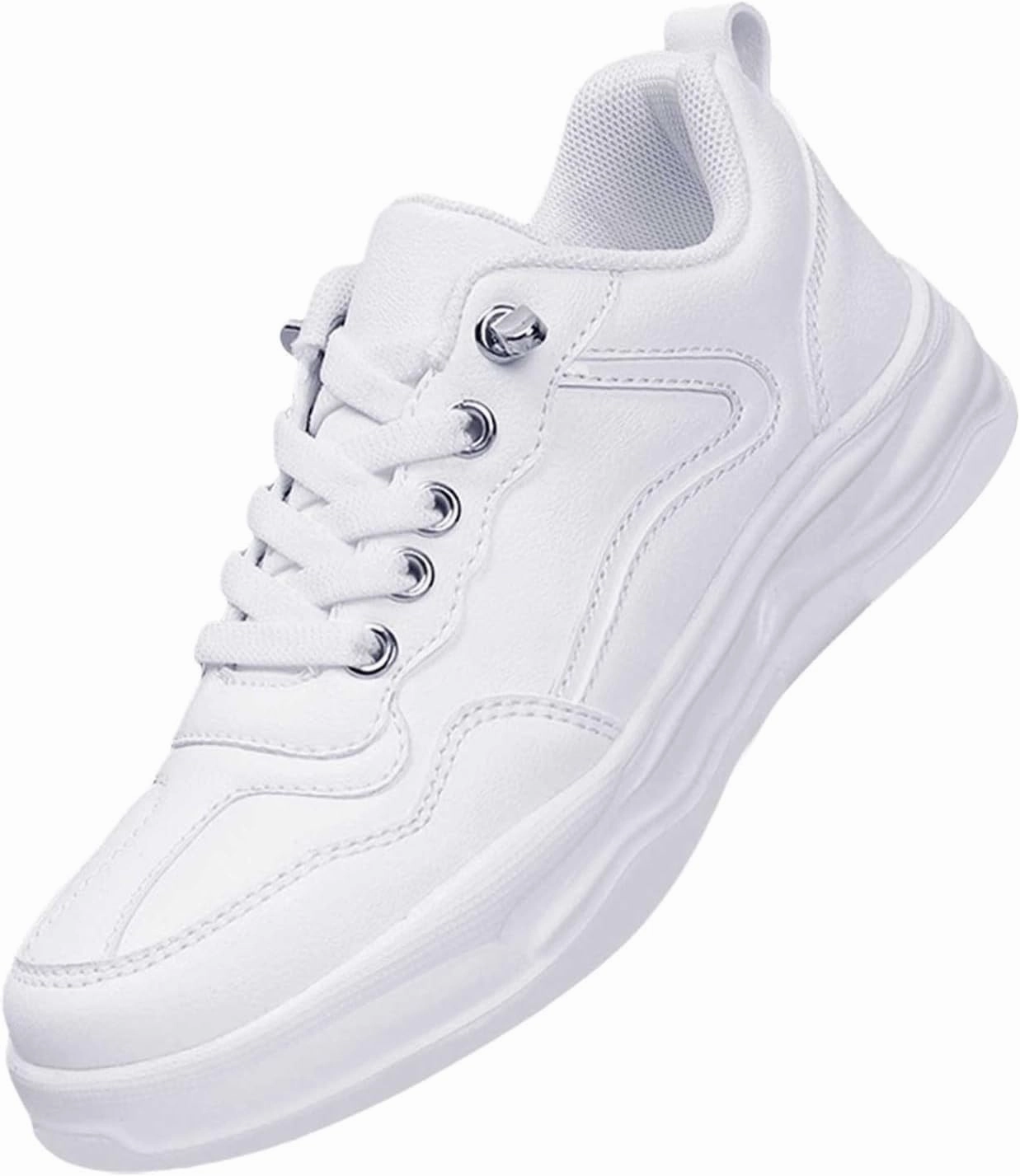 Boys Girl's Flexible Outdoor Breathable Cheerleading Sneakers Water Proof Lace up Soft Non-Slip Walking Shoes Morelia Soccer Cleats