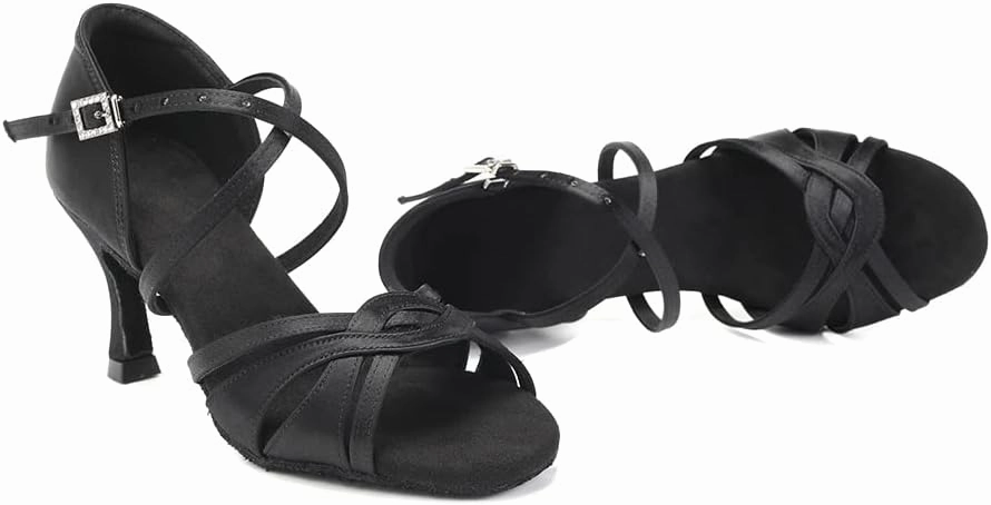 SWDZM Women Latin Ballroom Practice Dance Shoes Tango Salsa Professional Practice Dance Shoes Best Daily Training Shoes