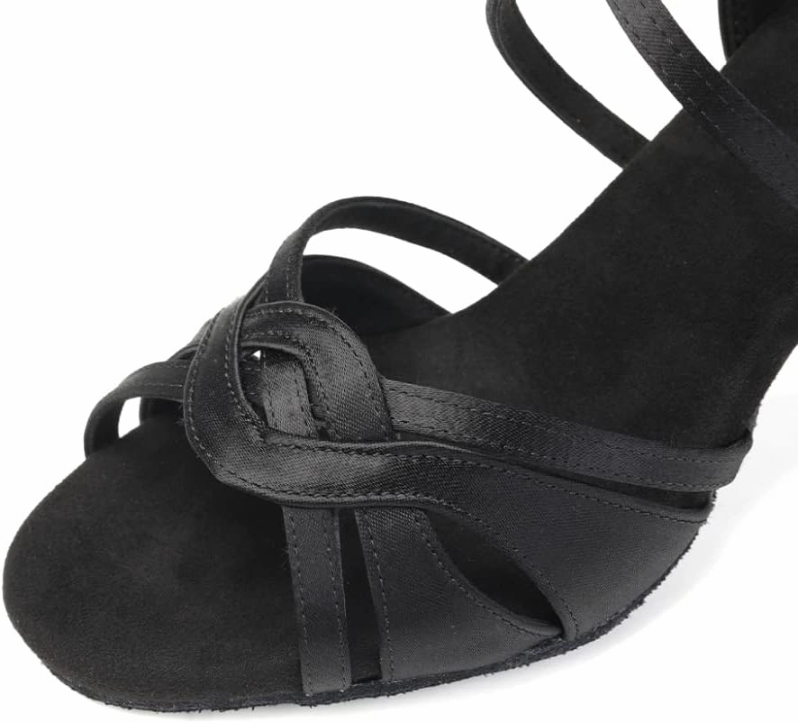 SWDZM Women Latin Ballroom Practice Dance Shoes Tango Salsa Professional Practice Dance Shoes Cushioned Training Shoes