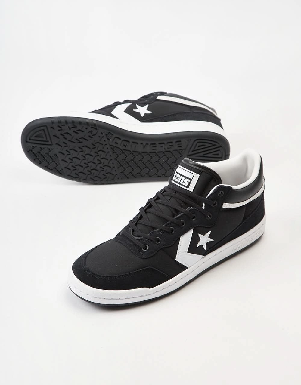 Skate Shoes 2025 Converse Fastbreak Pro Skate Shoes - Black/White/Black
