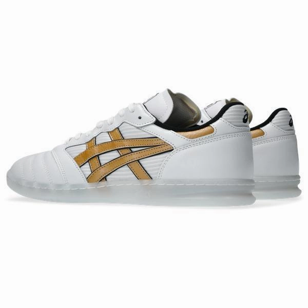 Asics Running Shoes Size 15 Asics Skateboarding x Gino Iannucci Leggerezza FB White - Pure Gold