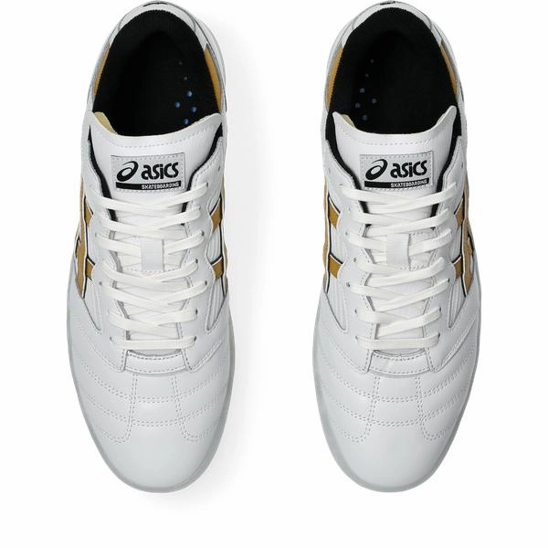Asics Gel-flux 5 Running Shoes Asics Skateboarding x Gino Iannucci Leggerezza FB White - Pure Gold