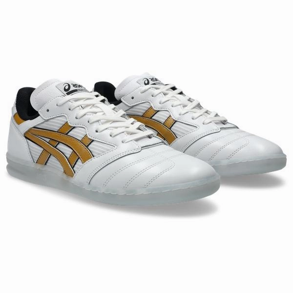 Asics Skateboarding x Gino Iannucci Leggerezza FB White - Pure Gold Shoes Similar To Asics Nimbus