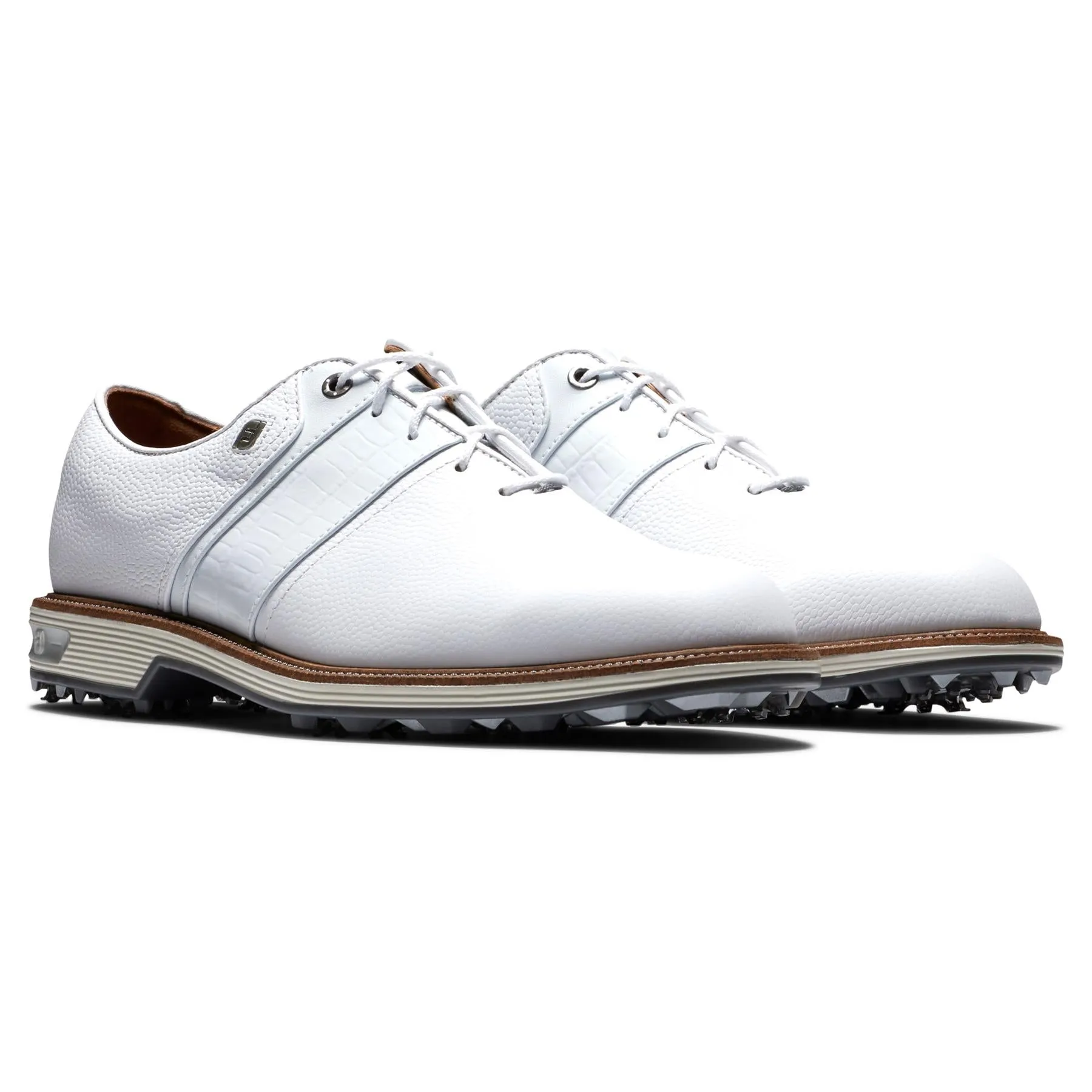 Premiere Series Packard Golf Shoes All White Low Price Golf Shoes