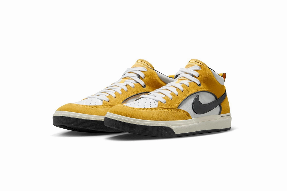 Nike SB React Leo - University Gold / Dark Grey Hibbets Nike Shoes